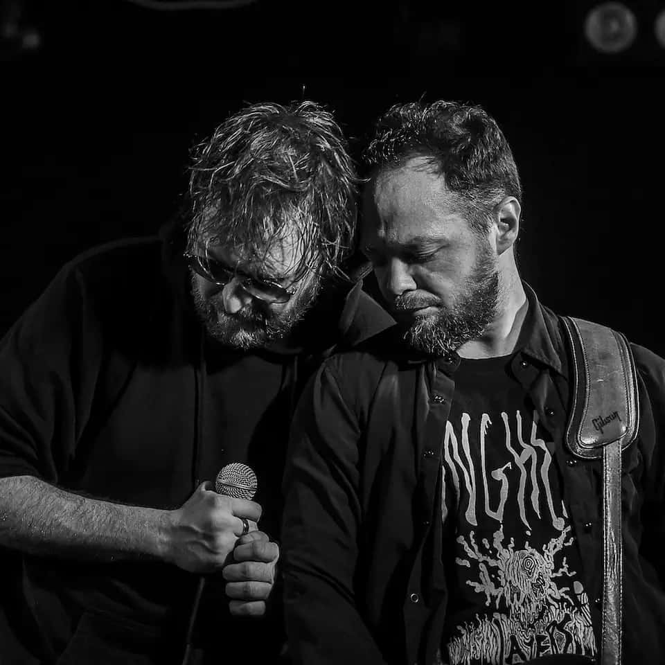 Chris et Auré du groupe HERNEST